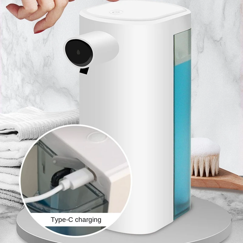 Sensor Contactloze Vloeibare Zeepdispenser Voor Keuken Automatische Wasmachine Wasmachine Shampoo Wasmiddel Dispenser