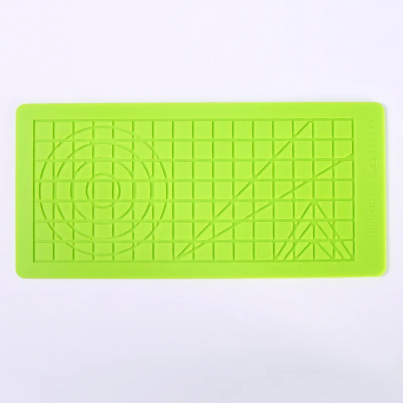 3D-Druck Stift Silikon Matte DIY mit 2-Finger-Protektoren Vorlage Zeichenwerkzeug Silikon Pad Zeichenwerkzeuge für Kinder Erwachsene – Detail 8
