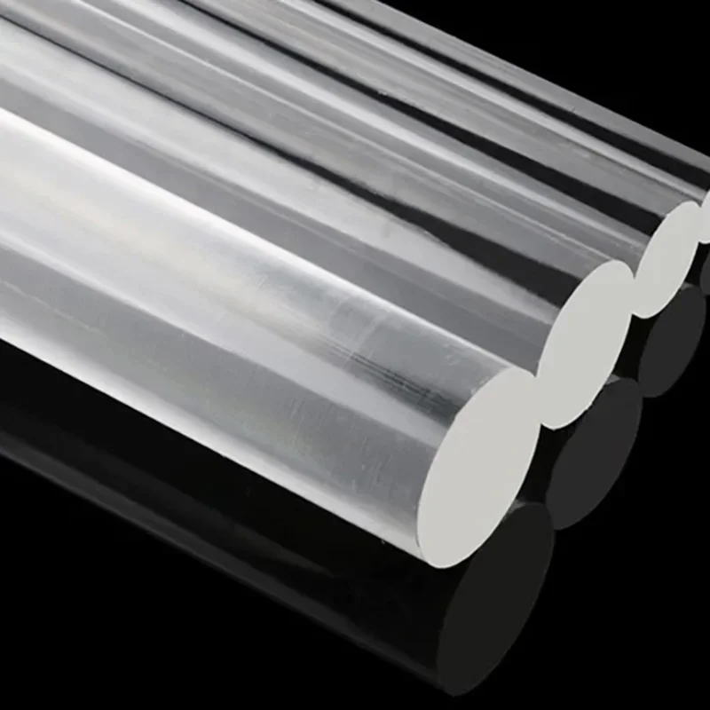 Clear Acrylic Rod Solid Round Bar