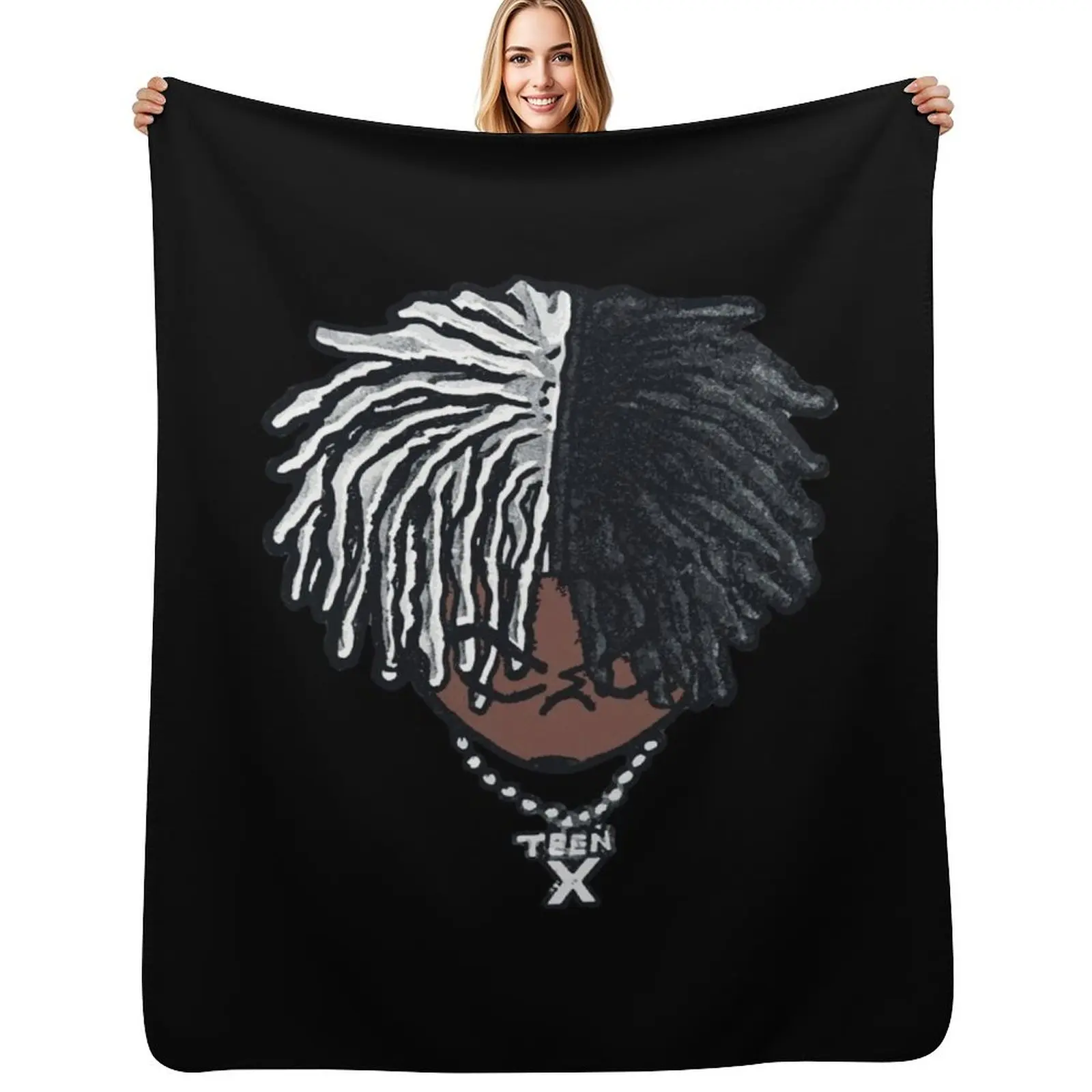 

Ken Carson Teen X Project Aesthetic Throw Blanket Thermals For Travel Decorative Sofa christmas gifts Vintage Blankets