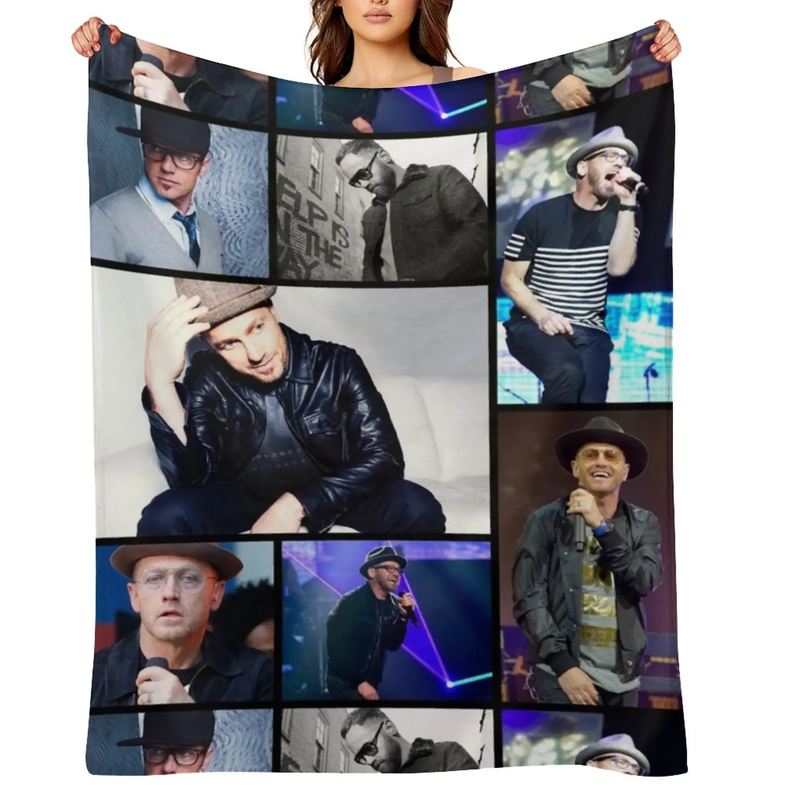 

Toby Night Throw Blanket Baby Plaid on the sofa Hairys Bed Blankets