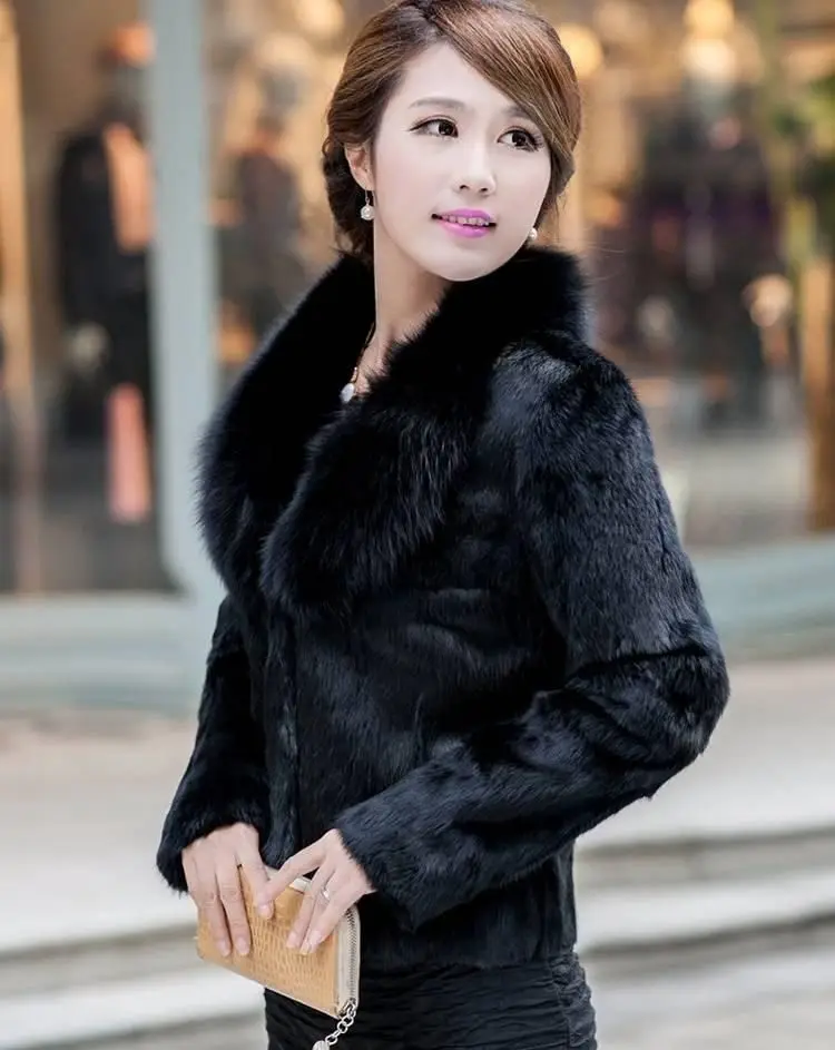 Wedding Party Jacket Women Autumn Winter Top Fashion Pink FAUX Fur Coat Elegant Thick Warm Fake Fur Bolero Wrap