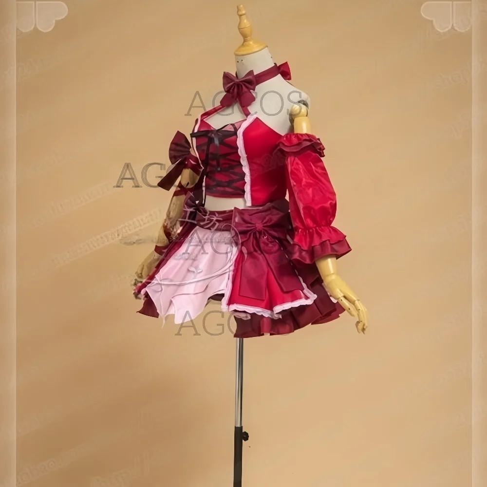 AGCOS Custom Size Mikku Cosplay Costume Vocaloid Project DIVA2 Romeo and Cinderella Mikuu Costumes Dress Customized Cosplay