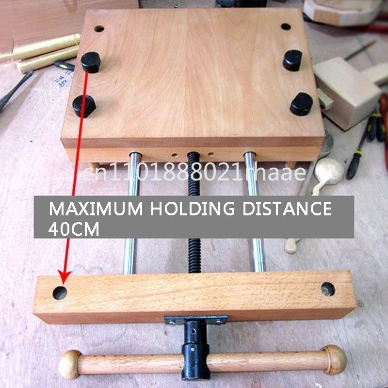 Household small woodworking table, ash wood, woodworking table, woodworking table multi-function desktop, manual