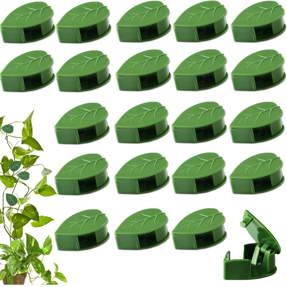 Invisible Plant Climbing Wall Fixture Clips 10-50Pcs PcsRattan Vine Bracket Fixed Buckle Leaf Clips Traction Holder Garden