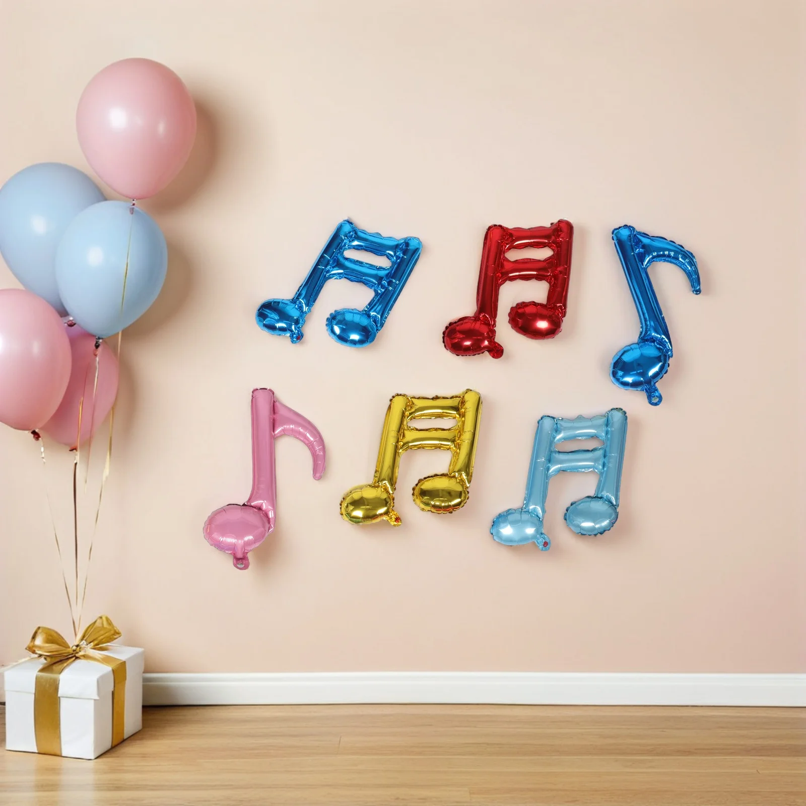 

14Pcs Music Note Foil Balloons Theme Party Decorations Birthday Concert Shower Wedding Celebration