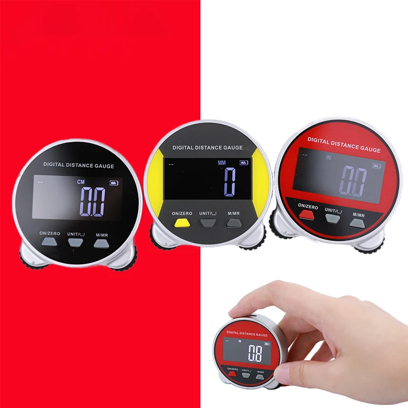 Electronic Ruler digital wheel ruler Distance 199.99M LCD Display High Accuracy Handheld Length Measuring Tool Long Standby Rech