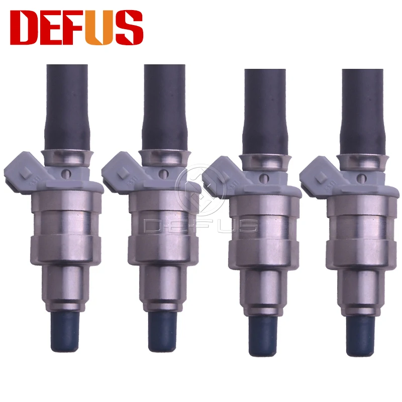 

DEFUS 4pcs Efficiency and Reliable Fuel Injector OEM 0280150123 For GTV-6 For Milano 2.5L 3.0L V6 1982-1989 Common Rail Injector