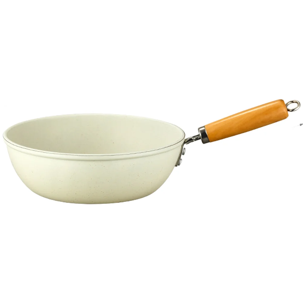 Aluminum Alloy Fry Pan with Wide Compatibility for Induction Gas Electric Ceramic Cooktops 38 22 7.7 cm Dimensions