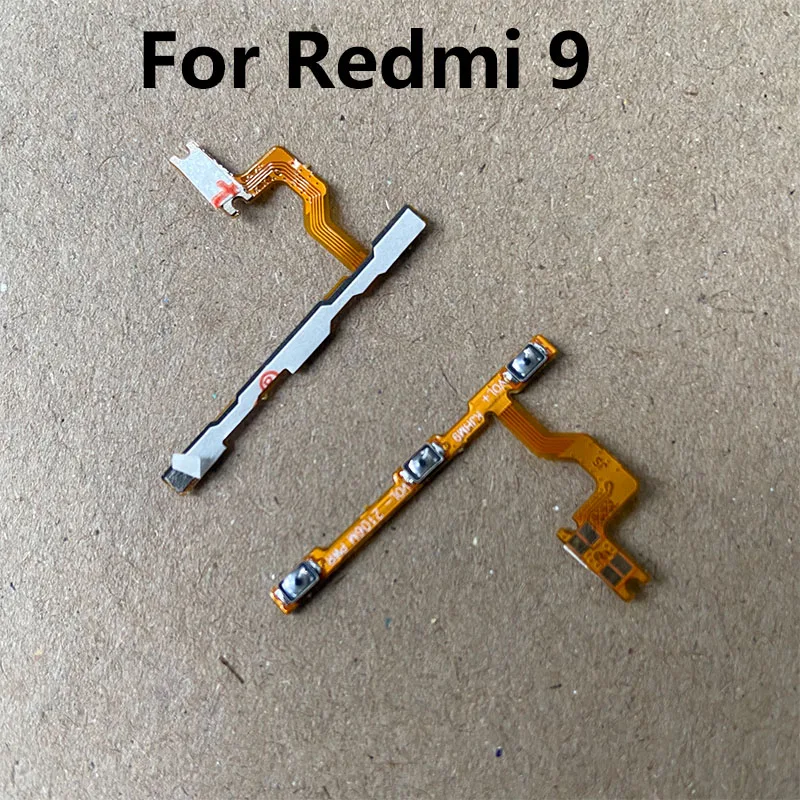 On Off Power Volume Buttons Flex Cable For Xiaomi Redmi 9 Volume Button Key Flex Cable Replacement