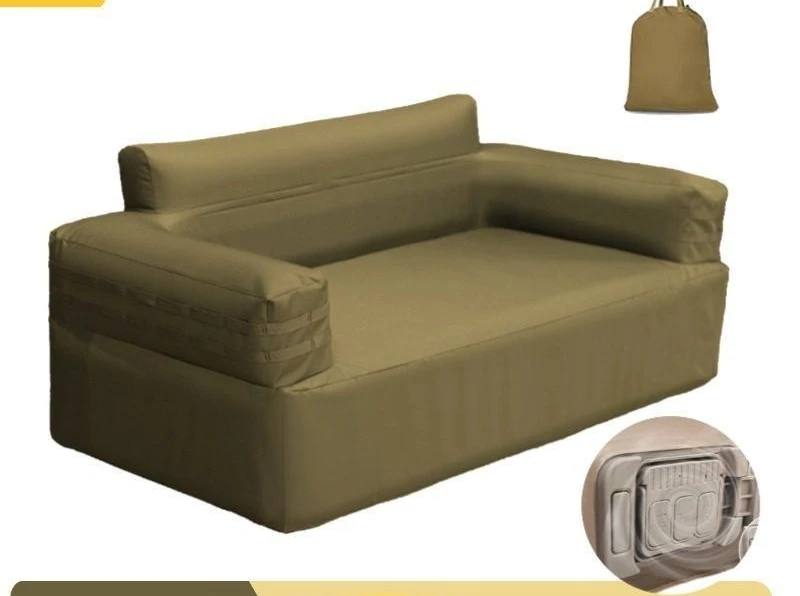 مجموعة أريكة هوائية قابلة للنفخ للأثاث 2-3 أشخاص تستخدم أريكة مناسبة للأريكة القابلة للنفخ في الهواء الطلق