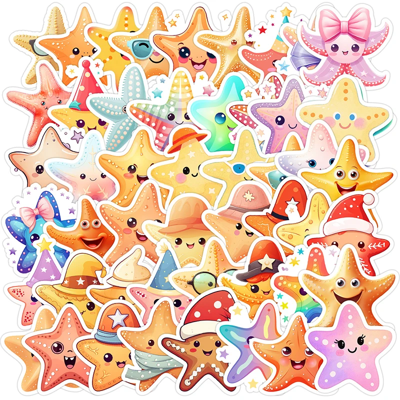 50PCS Cartoon Starf…