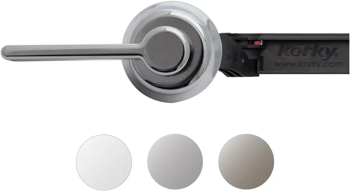 

Toilet Lever Handle with Chrome Finish for Right Left Front Mount Tanks