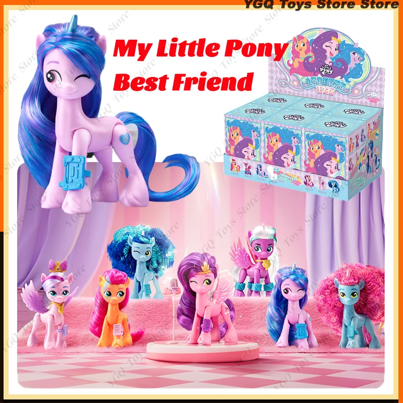 NEW My Little Pony Best Friend Hairdressing Style Charcter Box Cartoon Creative My Little Pony Doll Girl Play House Toy Gifts