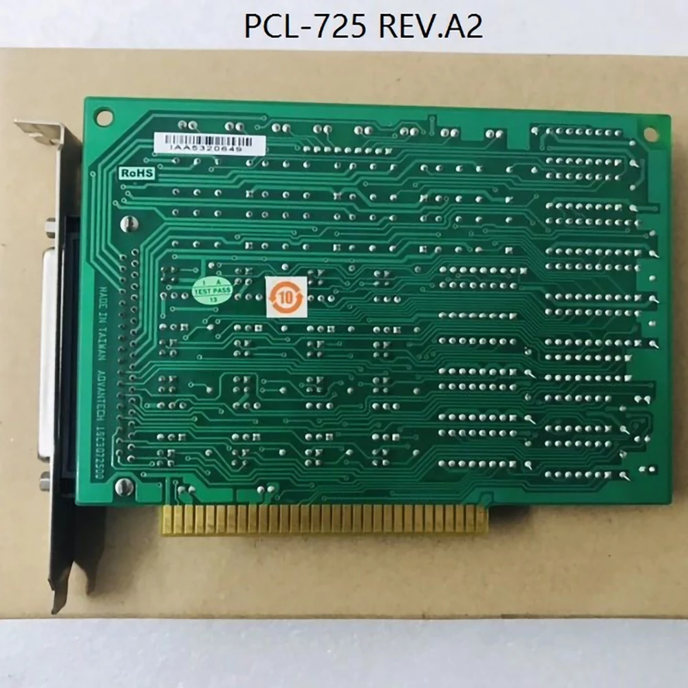 PCL-725 REV. A2 02-2 dla karty akwizycji danych Advantech magistrala ISA 8-kierunkowa karta we/wy z wyjściem przekaźnikowym