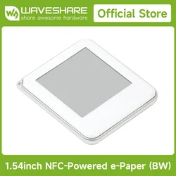 【Official Guarantee】Waveshare 1.54in NFC-Powered e-Paper No Battery Wireless Powering&Data Transfer Three-Color Contact Card QR