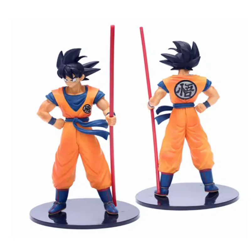 Hot Dragon Ball Son Goku Super Saiyan Anime Figure 22cm Goku DBZ Action Figure Model Gifts Collectible Doll Kids Birthday Gift