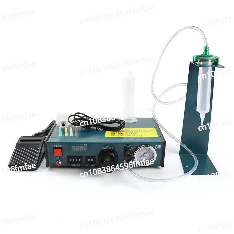 

Glue Dispenser 220V Semi-Automatic Liquid Glue Injection Machine Manual Precision Industry Dispensing Machine