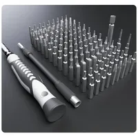 Precision Screwdriver Set 130 In 1 CR-V Screwdrivers Kit 117 Magnetic Screw Bits Combination Hand Tool For Laptop Mobile Phone