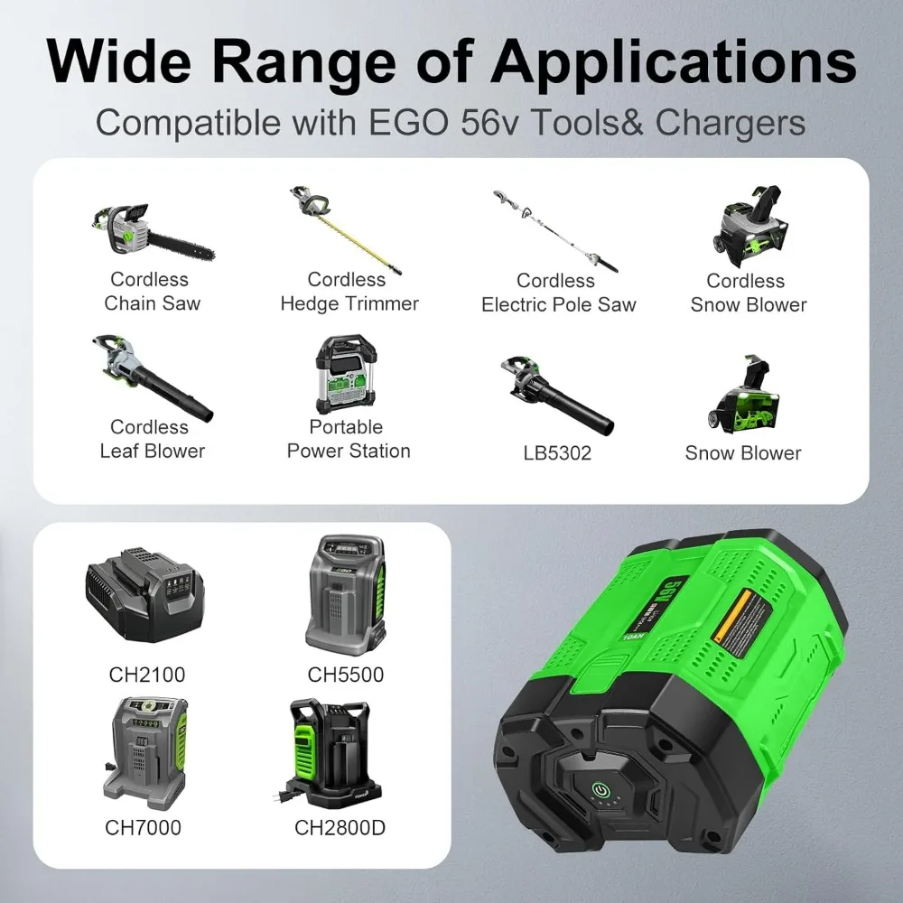 Reemplazo de alta capacidad 10,0Ah