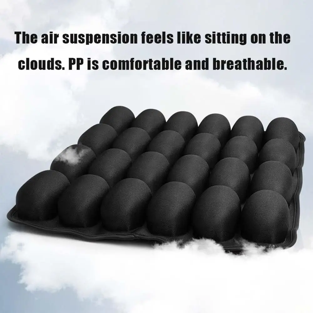 Air Bags Travel Cushion Lightweight Breathable Travel Seat Cushion Portable High Rebound Pressur 3D Air Cell Seat Cushion
