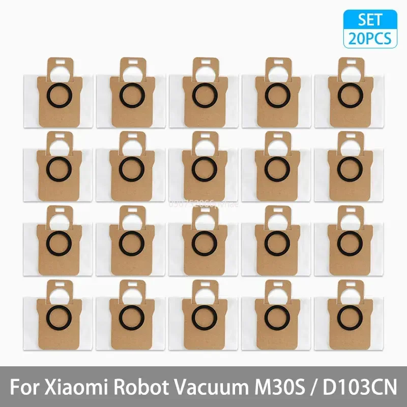 Voor Xiaomi Mijia M30S D103CN Robot Vacuüm Onderdelen Verbruiksartikelen Belangrijkste Zijborstel Hepa Filter Mop Doek Stofzak Accessoires