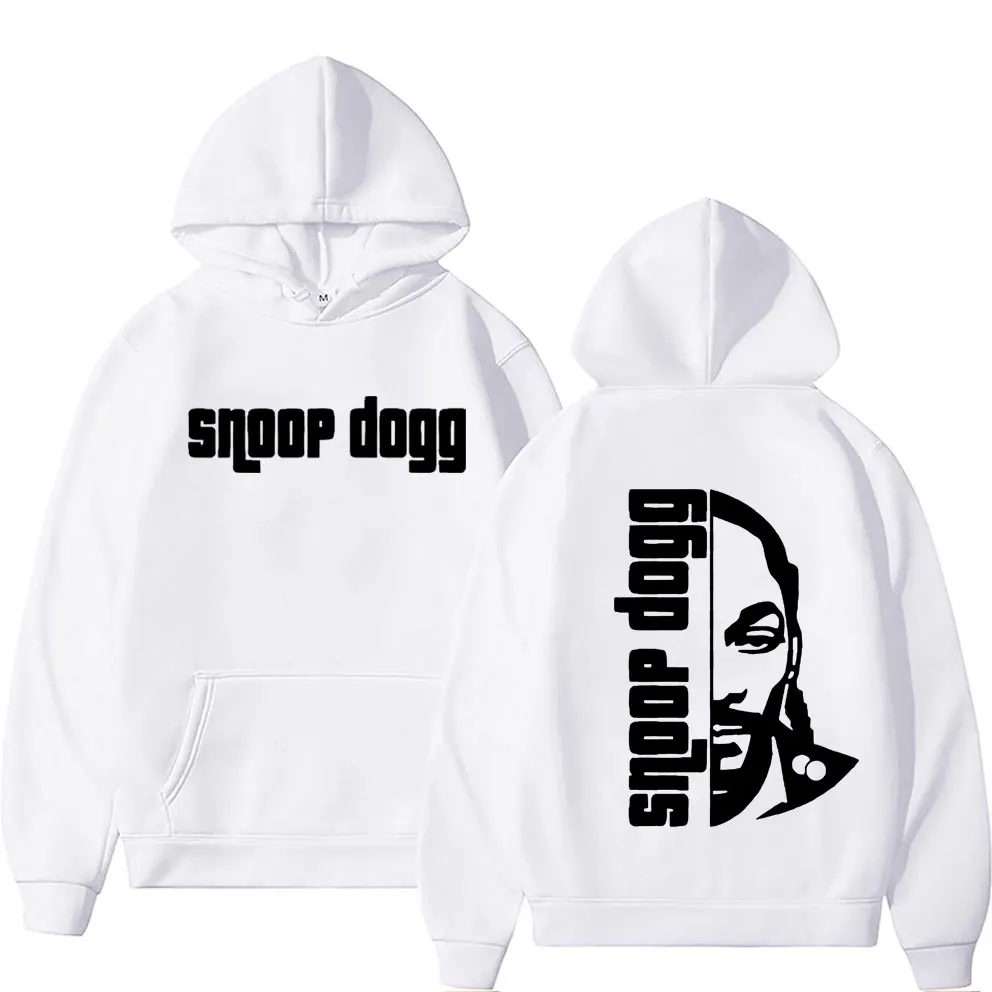 Hot Sale Singer Snoop Dogg Graphic Hoody Male Harajuku Punk Hoodie Men Women Hip Hop Fashion Style Oversized Pullover Sweatshirt