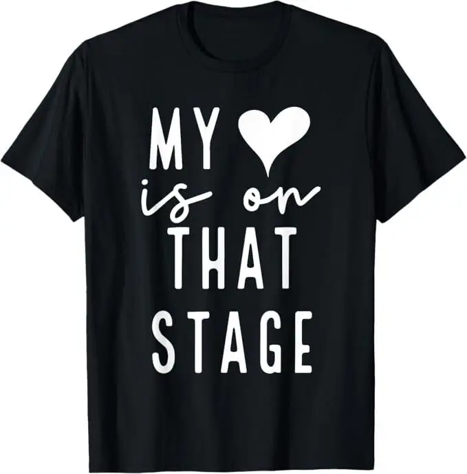 

Футболка Dance Mom Retro My Heart Is On That Stage Dance Recital