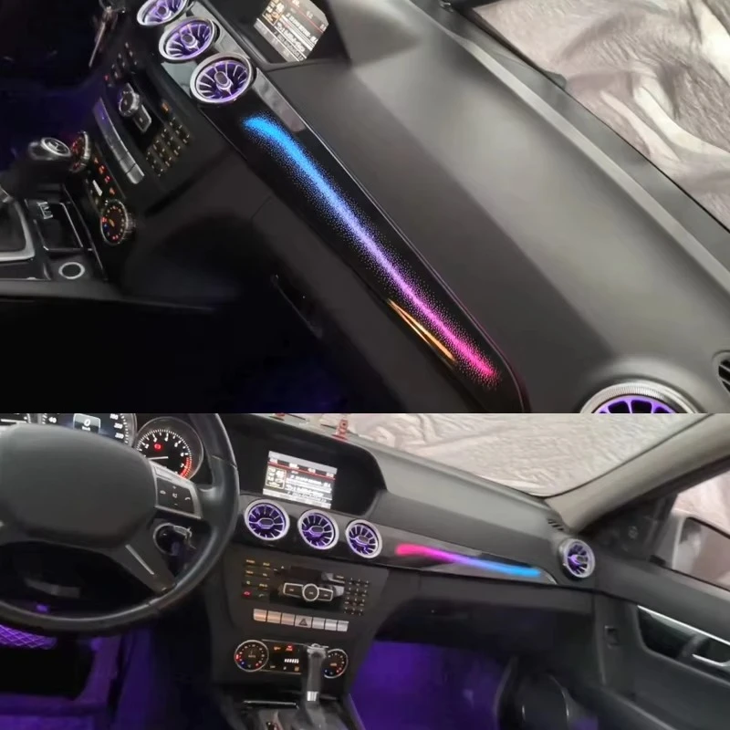 Hot-selling LED Interior Ambient Lighting for Mercedes Benz C-class W204 2010-2014 Strip Accessories Decoration