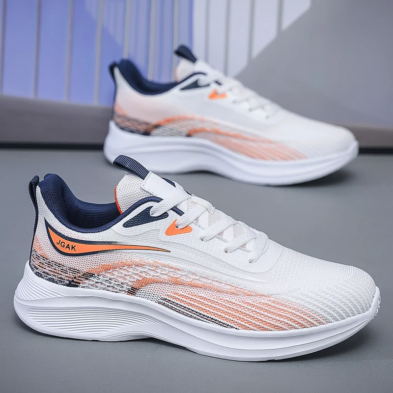 

Men's casual sports shoes four season fashion outdoor anti slip thick sole height increasing fashion running casual sports shoes