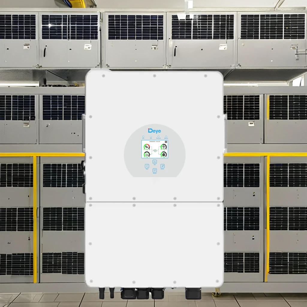 15kw 20kw 25kw Three Phase 2 MPPT Hybrid Inverter HV Battery Supported