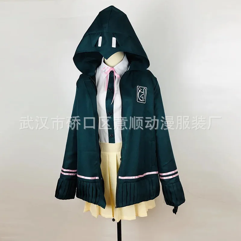 Danganronpa: Trigger Happy Havoc V3 Cosplay Kokichi Oma disfraz Miu Iruma vestido uniforme escolar hombres mujeres JK ropa goi/6