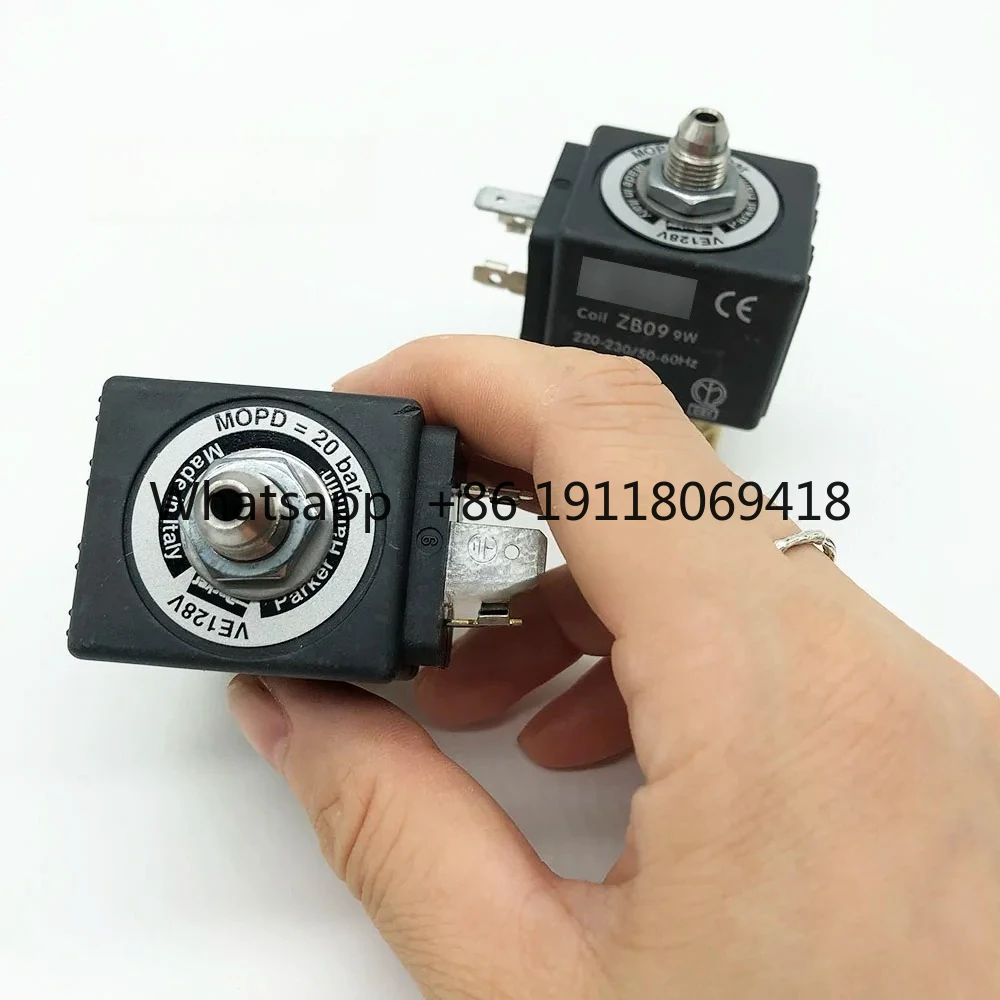 Coil ZB09 9W Core 3-Way Coil Valve Body Solenoid Valve Coffee Machine