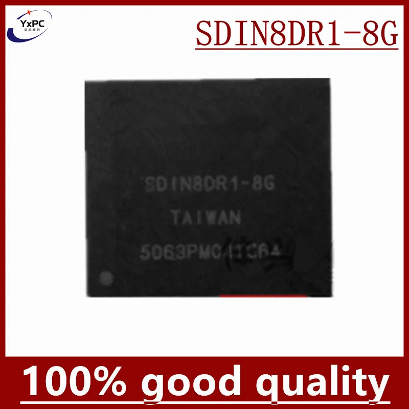 SDIN8DR1-8G BGA153 EMMC 8G Flash Memory IC Chipset with balls SDIN8DR1 8G