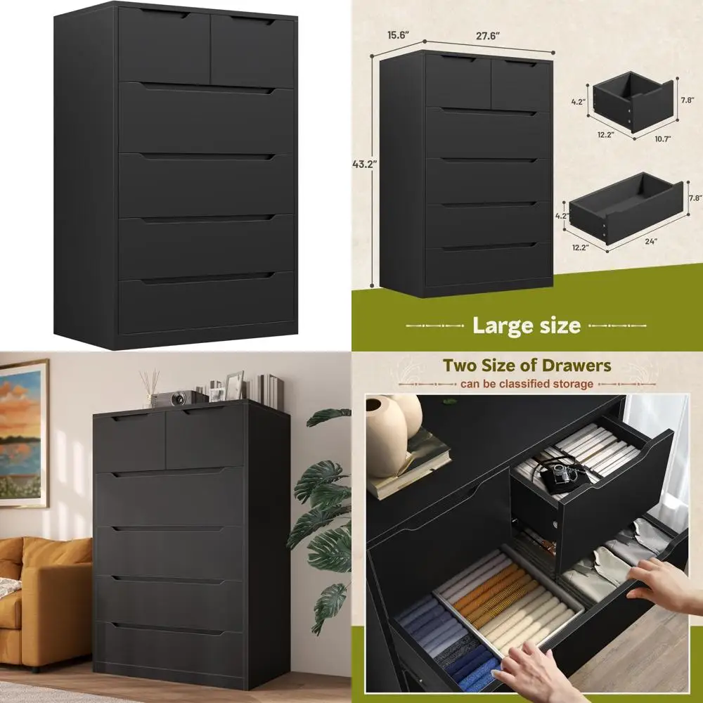 

Custom Fit Floor Mats & Cargo Liner Compatible for 2018-2024 2025 Jeep Wrangler JL 4 Door Accessories All Weather TPE Rubber Bla