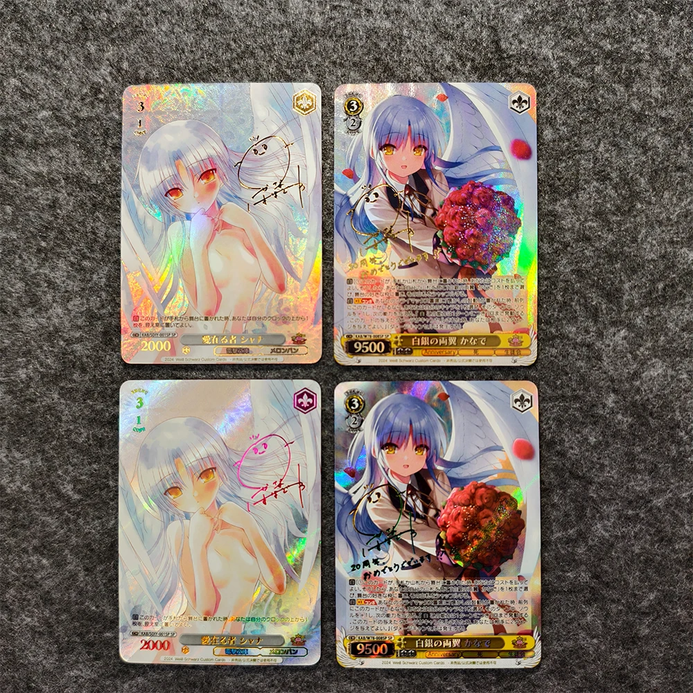 Demon Slayer Weiss Schwarz Kamado Tanjirou Kamado Nezuko DIY Homemade Collection card Christmas birthday gift Game toys
