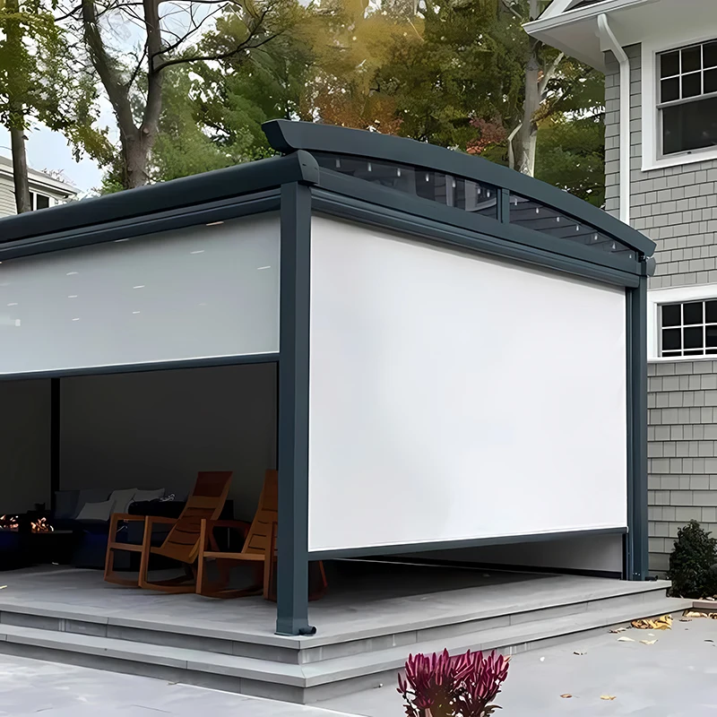 

Wind-Resistant Roller Window Shade: Light-Blocking & Heat-Insulating Curtain for Bedroom Balconies 3X3