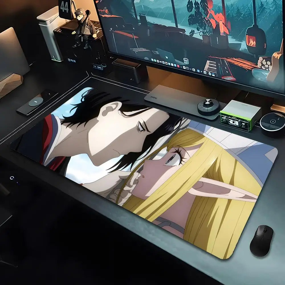 No Longer Allowed In Another World Large PC Mouse Pad Rubber Base Gaming Desk Mat For Keyboard Gamers Office Accessories
