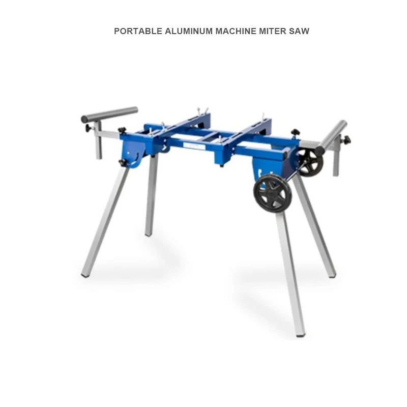 

Portable Aluminum Machine Miter Saw Cutting Machine Bracket Multifunctional Workbench Woodworking Table Mobile Bracket