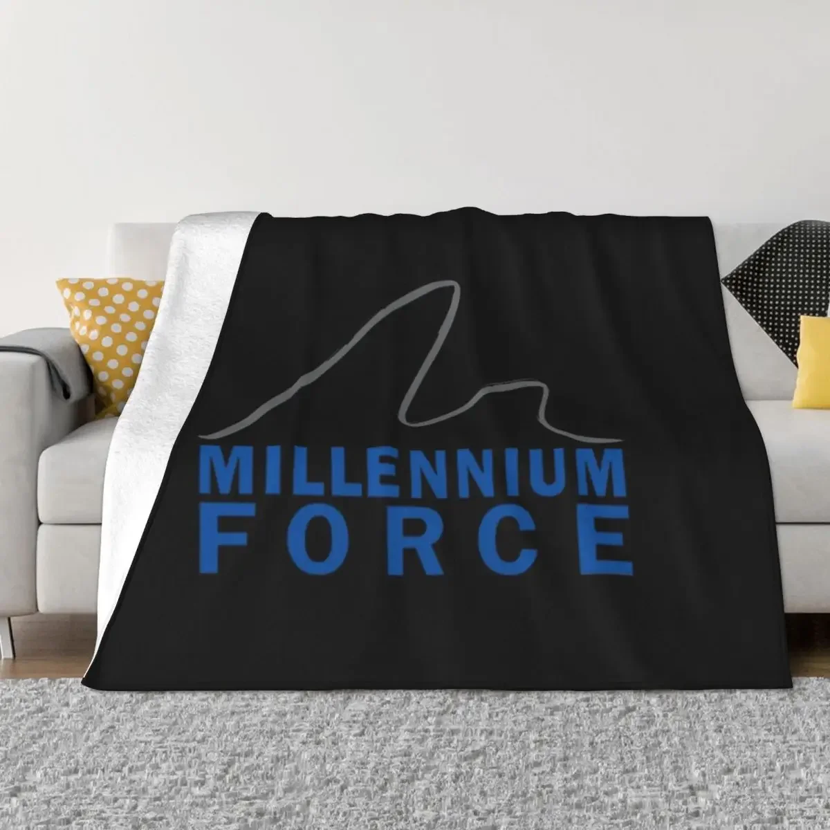 Cedar Point T-ShirtMillennium Force (Cedar Point) Throw Blanket Furrys Blankets Sofas Of Decoration Plush Blankets