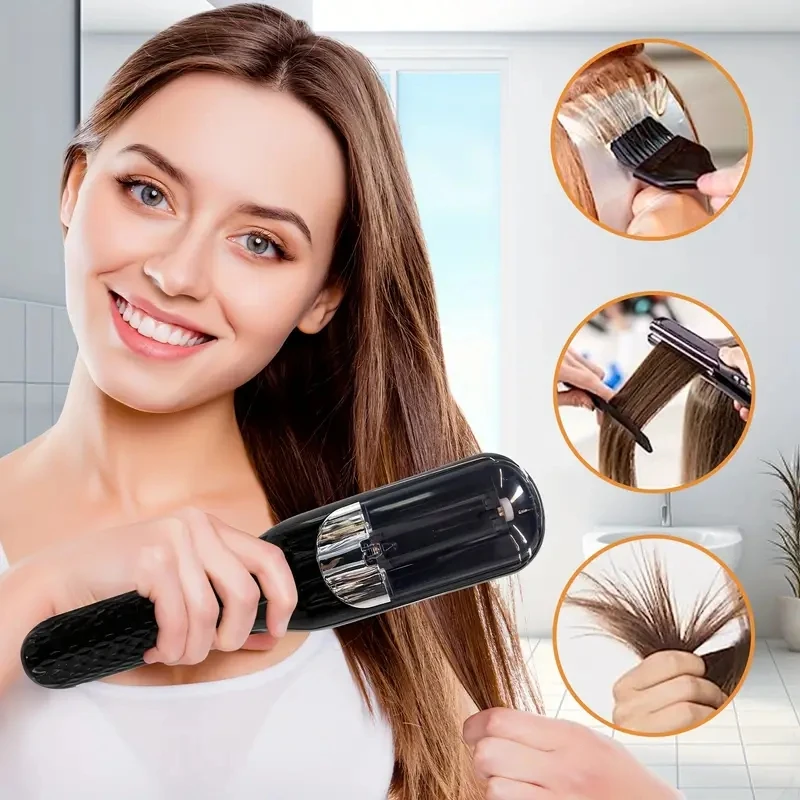 1PC-Professional Grade Hair Restorer Using Dry Wrinkle Removal Technology and Automatic Cutting Function as a Gift for Girls