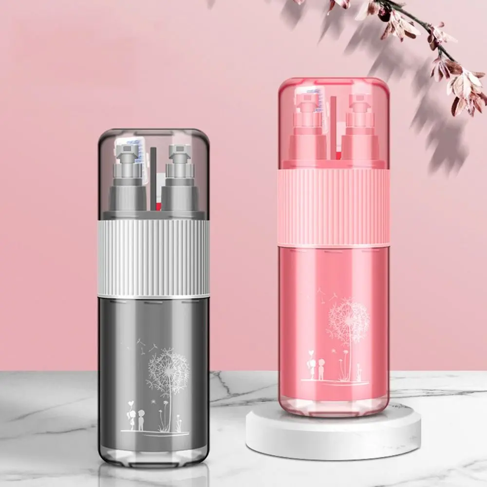 

Lightweight Multifunction Toothpaste Cup Plastic Compact Plastic Storage Bottle Leak-proof Shampoo Storage Camping Cup Gym