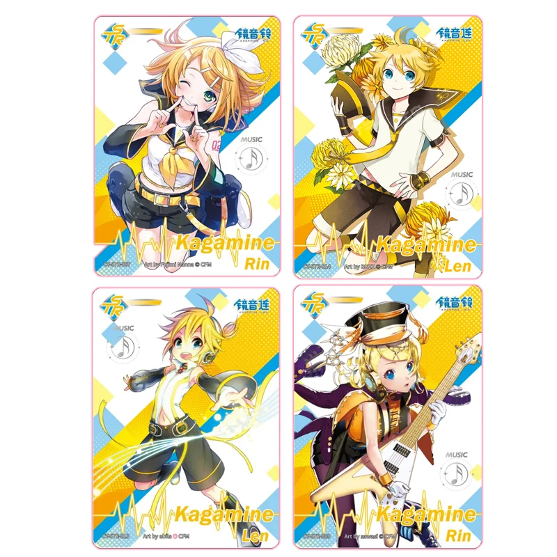 KAYOU Hatsune Miku Kagine Ren MEIKO card STR-14 Christmas Birthday Gift Boy Anime Collection Card Symphony of Youth