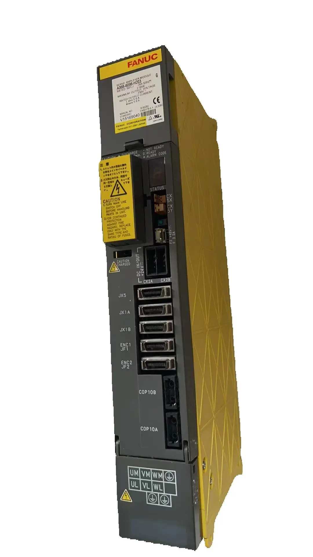 

A06B-6096-H203 FANUC Servo Amplifier Module Tested Ok A06B 6096 H203