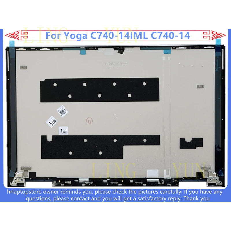 

Z LCD Back Cover / Upper Case Palmrest / Bottom For Lenovo Yoga C740-14IML C740-14