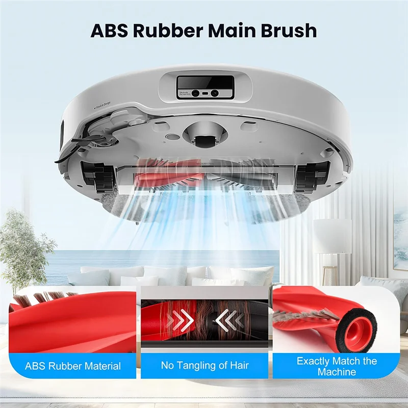 

B17B For Roborock Robot Vacuum Cleaner Qrevo 5AE/Curv/Curvc/Curv S5X 5A1 5XC/Edge Brush For Greater Durability