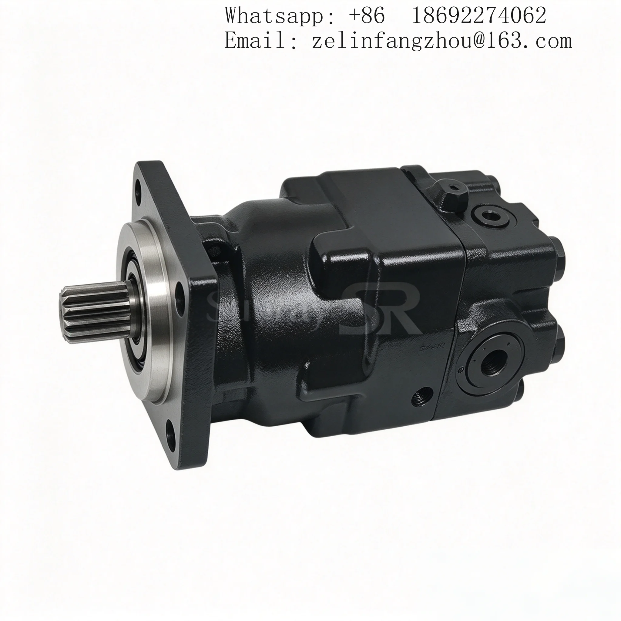 450 Bar Closed Circuit 90M055 55cc Fixed Displacement Axial Piston Motor Construction Mining Agricultural Heavy Duty