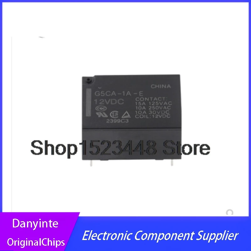  10Pcs/Lot New G5CA-1A-E-MDK 6VDC G5CA-1A-E-12VDC G5CA-1A-E 12VDC G5CA-1A-E-24VDC 6VDC 12VDC 24VDC  10A 4PIN 