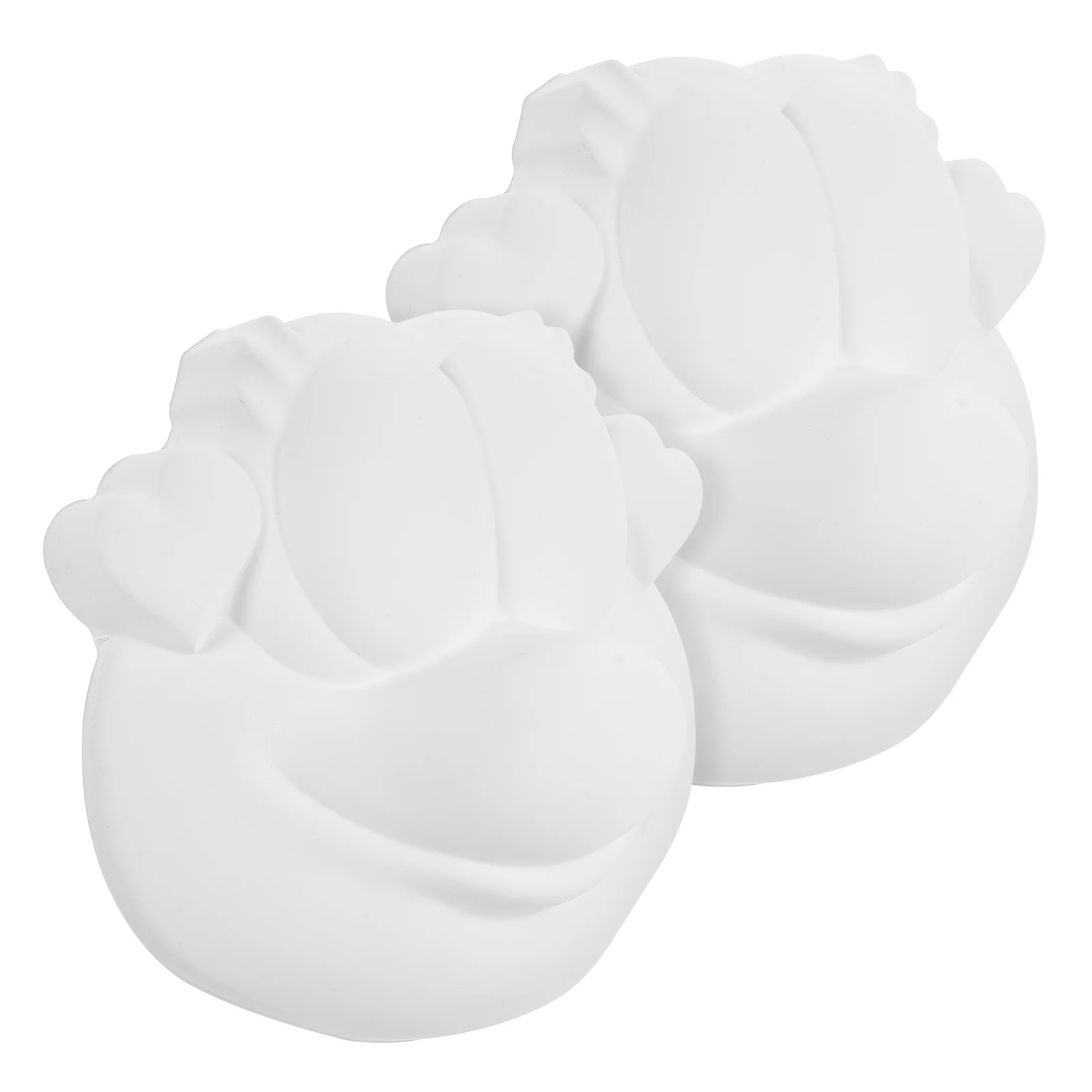 2개입 무지 개구리 마스크 DIY 플라스틱 의상 얼굴 마스크 어린이용 가면극 할로윈 파티 아트 공예 미도색 PVC 경량 마스크