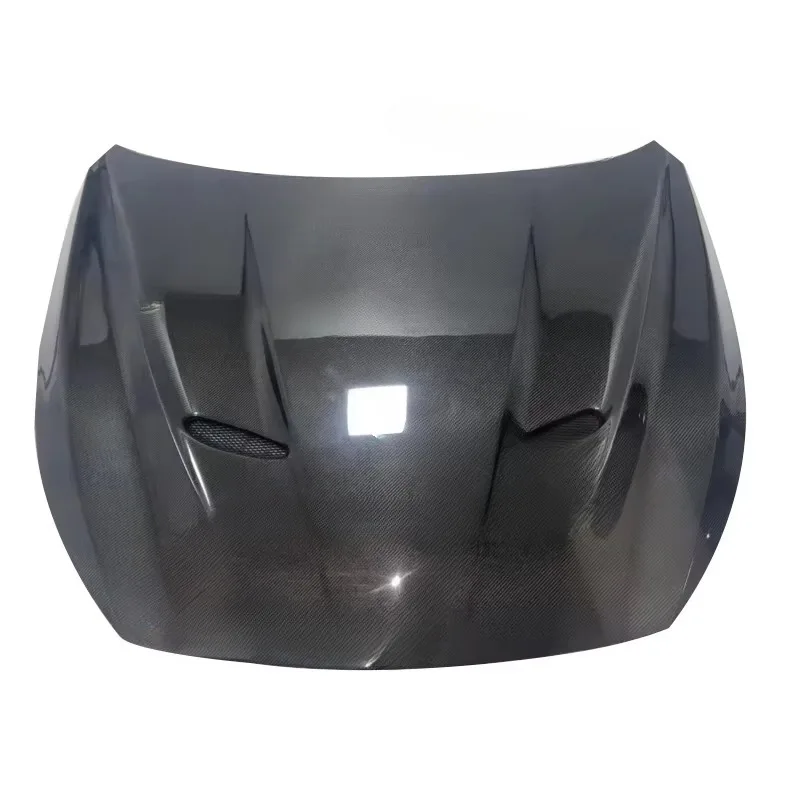 الجملة المخصصة قطع غيار السيارات والاكسسوارات MBJ نمط العسل ألياف الكربون هود ل Q50 Q50L 2015-2020